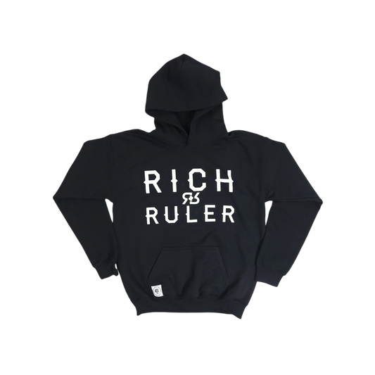 RR FACE THE LOGO YOUTH HOODIE (BLACK)