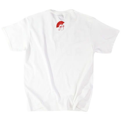 BOYS RR FACE THE LOGO TEE (WHITE SAUCE)